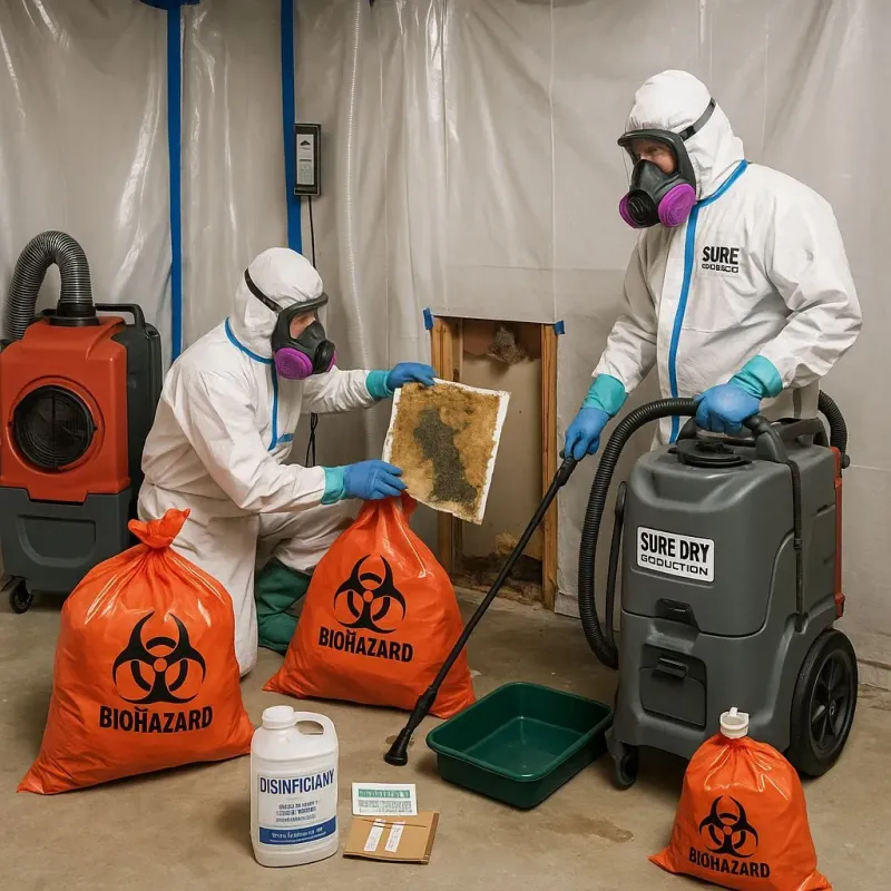 Contaminated Water Handling Protocols process in Mikoma, MS