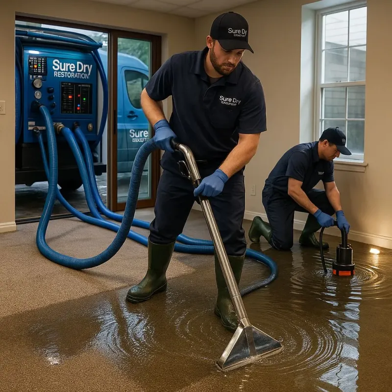 Water Extraction and Removal process in Mikoma, MS